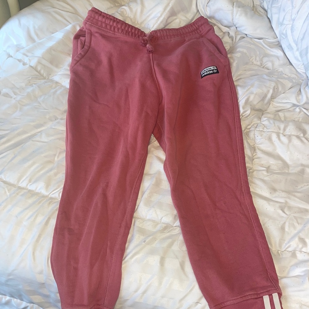 Pink Adidas sweatpants. Perfect condition